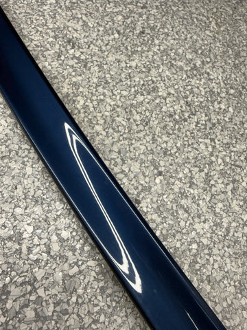 2001-2006 BMW E46 M3 Factory Rear Trunk Spoiler Lip 2695445 Topaz Blue OEM