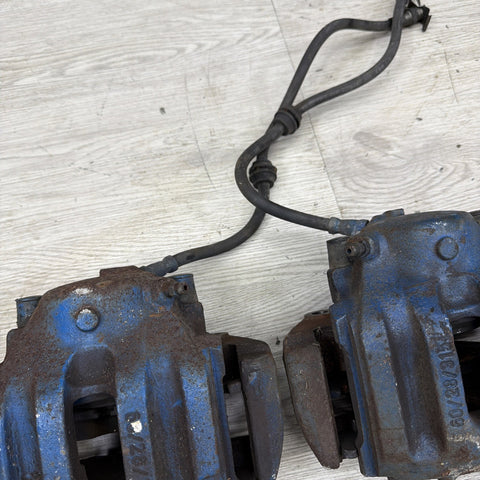 BMW OEM GENUINE E36 M3 Z3 M FRONT BRAKE CALIPERS SET PAIR LEFT RIGHT PADS