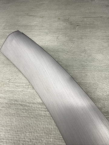 01-06 BMW E46 M3 Interior Right Dash Trim Brushed Aluminum *Broken Tab / Dents