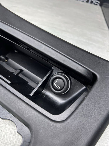 09-13 BMW E90 E92 M3 MANUAL CIC LEATHER CENTER CONSOLE TRIM