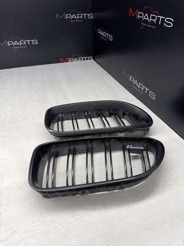 BMW F06 F12 F13 M6 Front Kidney Grilles Grille Set Black