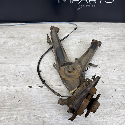 BMW E30 318is 84-92 Right Rear Trailing Arm Knuckle Hub Spindle Suspension OEM