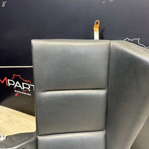 BMW 01-06 E46 M3 Convertible Rear Seat Back Rest Cushion Black Leather Backrest