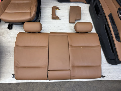 08-13 BMW E92 M3 Coupe Original Saddle Brown Interior Seats Complete Heated