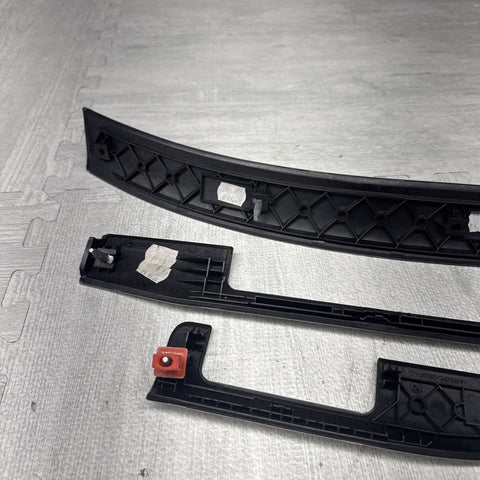 BMW E46 M3 01-06 Coupe Convertible Brushed Aluminum Center Trim Pieces *Notes*