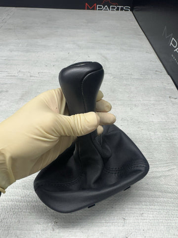 2008-2013 BMW E90 E92 E93 M3 LEATHER SHIFTER shift gear KNOB 6-SPEED ORIGINAL