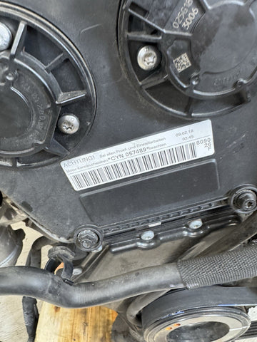 2018 Porsche Macan 15-18 2.0L 4cyl Engine Motor 30K Miles Complete