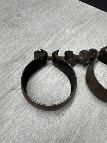 Genuine BMW Exhaust Clamps Midpipe to Rear Muffler 08-13 E90 E92 E93 M3 S65