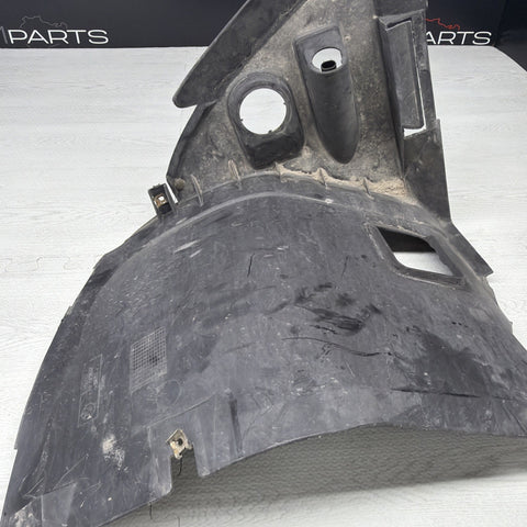 OEM BMW E46 M3 Front Left Splash Shield + Temp Sensors Guard *Cracked