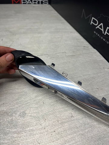 08-13 BMW E92 E93 M3 Front Fender Grilles Side Marker Light Chrome Trims OEM