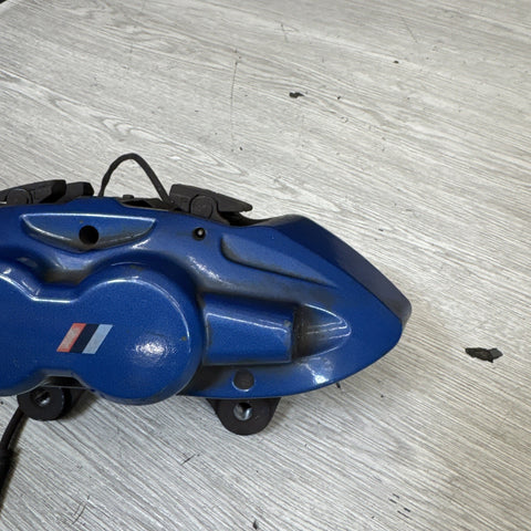 BMW 15-20 F87 M2 F30 F31 F80 F82 F83 M3 M4 Front Left Driver Brake Caliper Blue
