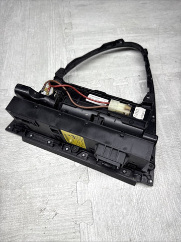 06-07 OEM BMW E63 E64 M6 Front Dash Center Console Carbon Trim 3pc Set