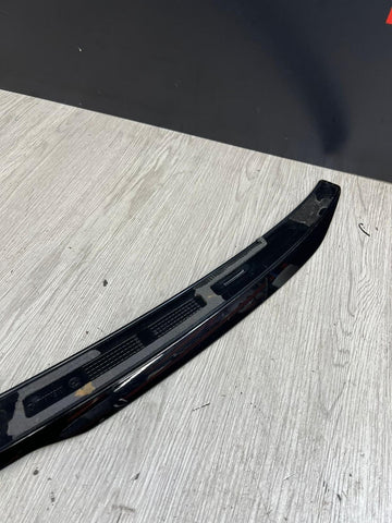 21-26 BMW G82 M4 Coupe Rear Trunk Lip Spoiler Gloss Black 8074910 OEM *Damage