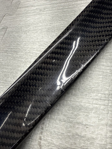 2001-2006 BMW E46 M3 Rear Trunk Spoiler Lip Carbon Fiber *Bubbling / Warped*