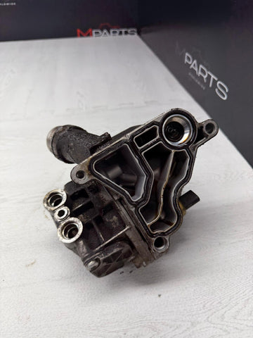 15-20 BMW F80 F82 F83 M4 M3 3.0 S55 Oil Filter Housing Cooler Pump Outlet OEM