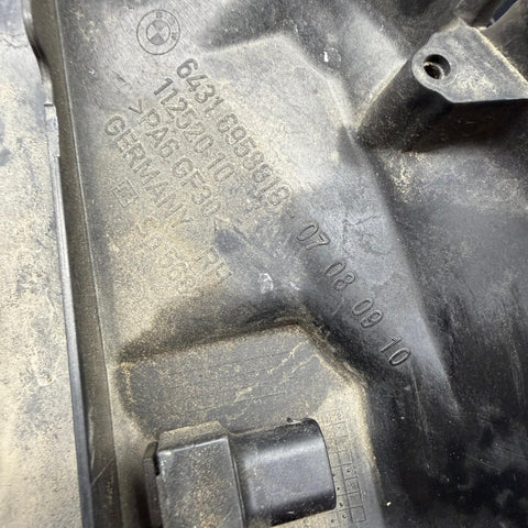 08-13 BMW 3 Series M3 E90/E92/E93 Cabin Air Filter Housing Panel Lower Right OEM