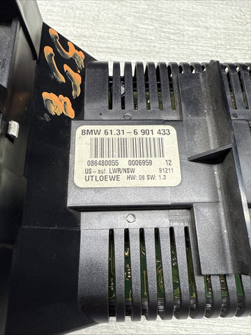 01-06 BMW E46 M3 NON AUTOMATIC LCM HEADLIGHT SWITCH LEFT DRIVER SIDE SW:1.3