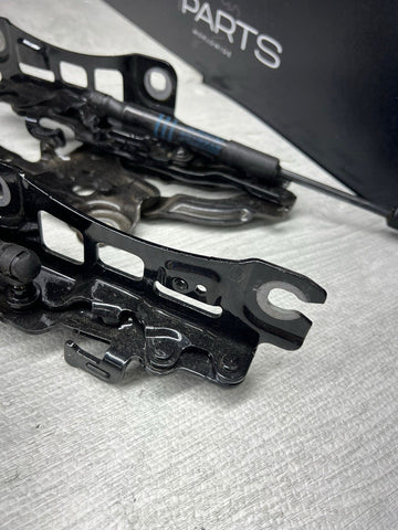 BMW 21-26 G80 G82 G83 M3 M4 Front Hood Hinges + Hood Shocks Struts Set