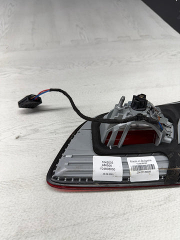 07-10 BMW E93 328 335 M3 Convertible Rear Left Side Inner Trunk Lid Tail Light