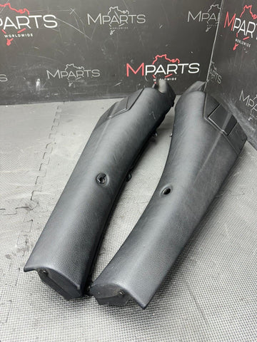 BMW 01-03 E46 325 330 M3 Convertible Rear Lateral Covers Trims Panels Black OEM