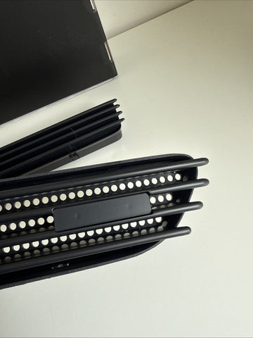 NEW 01-06 BMW E46 M3 Left Right Fender Vent Grilles Grills Trims Matte Black