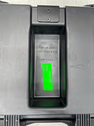 BMW E46 M3 01-06 Rear Seat Back Cushion Black Leather Ski Backrest Convertible