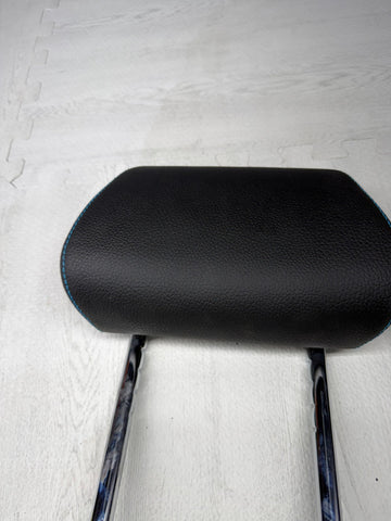 2016-2018 BMW M2 F87 Rear Headrests Blue Stitching OEM
