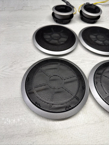 07-13 BMW E92 E93 3-Series 2dr Front Rear Door Individual Speaker Covers Trims