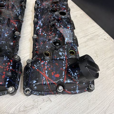 2008-2013 BMW E90 E92 E93 M3 S65 V8 Valve Covers Pair LH RH 7838268 7838267