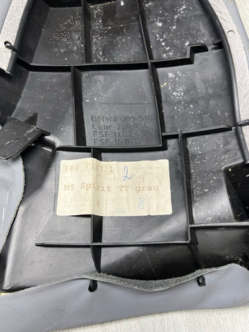 BMW E46 01-05 325ci 330ci M3 Coupe Rear Side Seat Bolsters Grey Gray