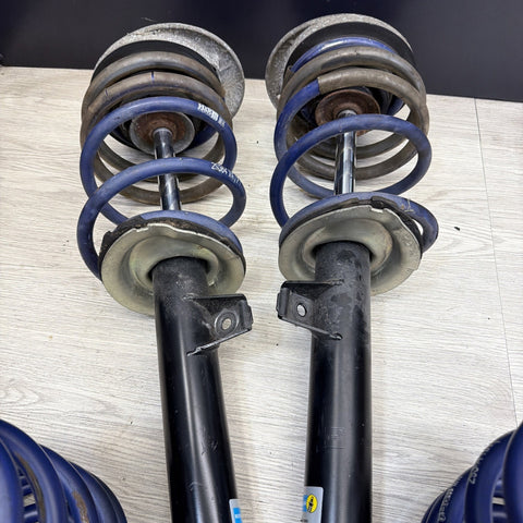 01-06 BMW E46 M3 Sachs Front Rear Suspension Struts Shocks HR Lowering Springs