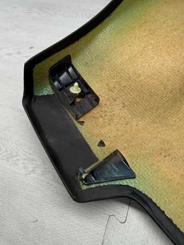 01-06 BMW E46 M3 Convertible Front Left Seat Backrest Cover Black Napa OEM