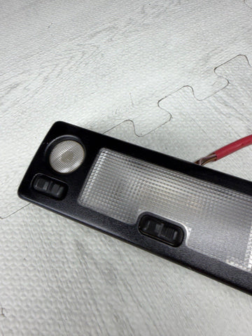 OEM BMW E36 3 Series coupe sedan Black Interior Dome Light Reading Lamp Front