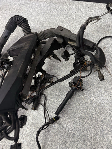 96-99 BMW E36 328 M3 M52 S52 OBD2 ZF 5 SPD Manual Engine Wiring Harness OEM