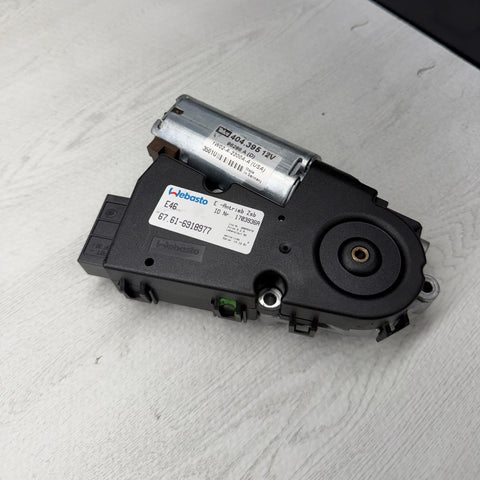 01-06 BMW 3 Series E46 Sunroof Sliding Motor Drive Moving Actuator OEM 6918977