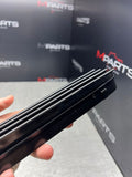 01-06 BMW E46 M3 Gloss Black Fender Vents Grilles Grills Trims NO EMBLEMS