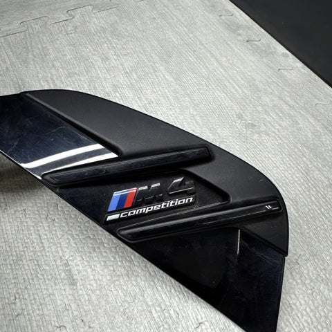 21-25 BMW G82 G83 M4 Competition Right Passenger Fender Vent Factory Grill