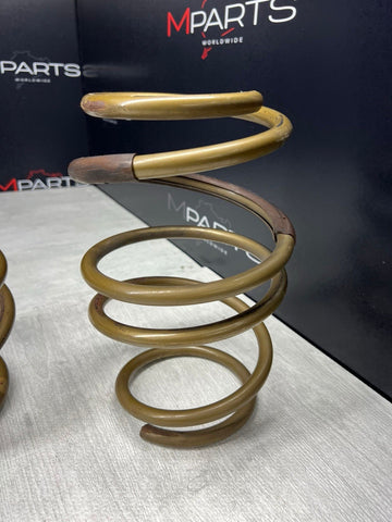 2001-2006 BMW E46 M3 Coupe Front Axle Coils Springs Pair Gold