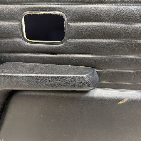 BMW E30 318is Coupe Right Passenger Side Door Card Panel Black