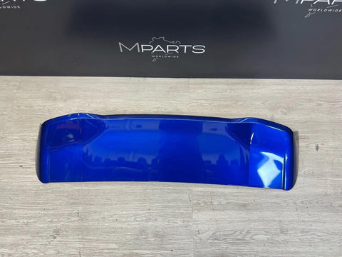 OEM BMW G01 F97 X3 X3M Rear Tailgate Liftagte Trunk Roof Upper Wing Spoiler Blue