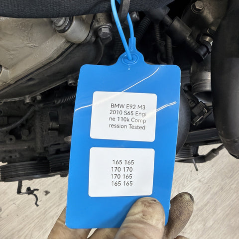 2010 BMW E90 E92 E93 M3 08-13 S65 V8 4.0L Complete Engine Motor 110k Miles