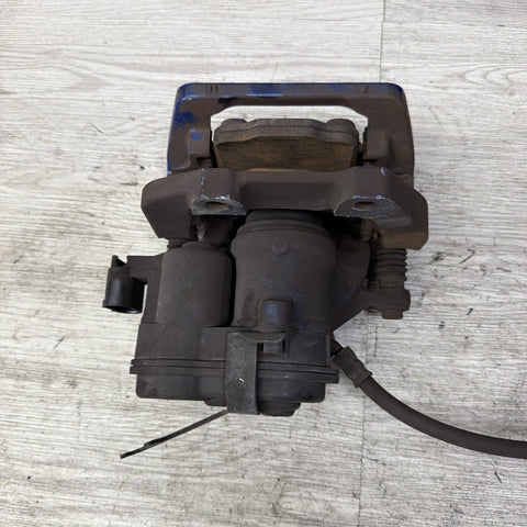 12-17 BMW M5 F10 M6 F06 F12 F13 Rear Brake Caliper w/ EPB Motor OEM Blue Left