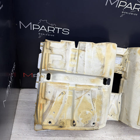 01-06 BMW E46 M3 Coupe Rear Black Floor Carpet Interior OEM