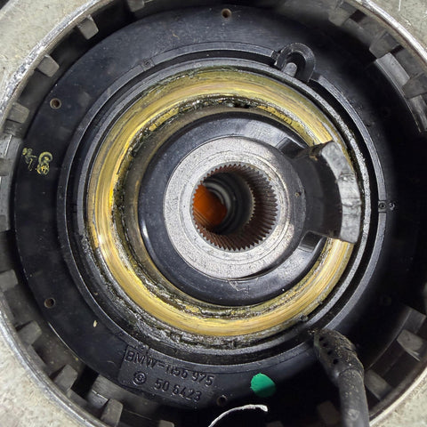 87-93 BMW M3 318i 325i E30 Leather Steering Wheel 4-Spoke 1156363 OEM