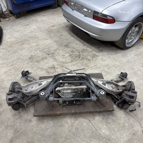01-06 BMW E46 M3 OEM Rear Suspension Subframe Differential Dropout 102k *Notes*