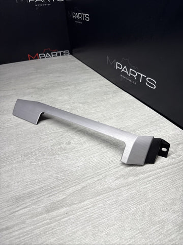 01-06 BMW E46 M3 Interior Upper Radio Dash Vent Trim Brushed Aluminum