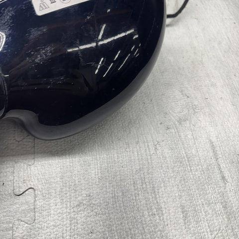 01-06 BMW E46 M3 Side View Door Mirrors Pair Carbon Black