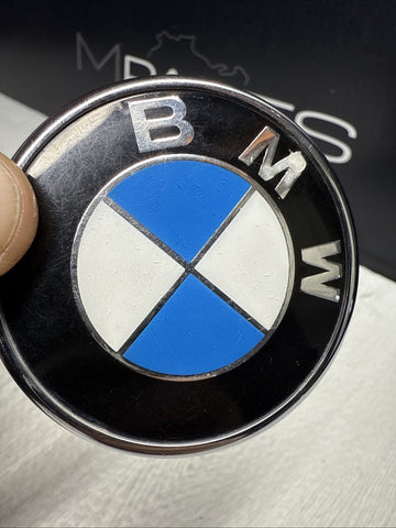 01-06 BMW E46 M3 CONVERTIBLE TRUNK EMBLEM LOGO BADGE OEM *Broken Tab