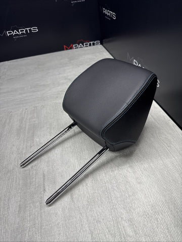 14-21 BMW 2 series F87 M2 OEM Front Seat Headrest Head Rest Blue Stitching