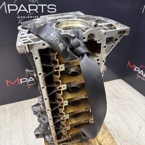 BMW N55 11-12 6-Cyl Twin-Scroll Turbo 3.0L Engine Cylinder Block Bare OEM